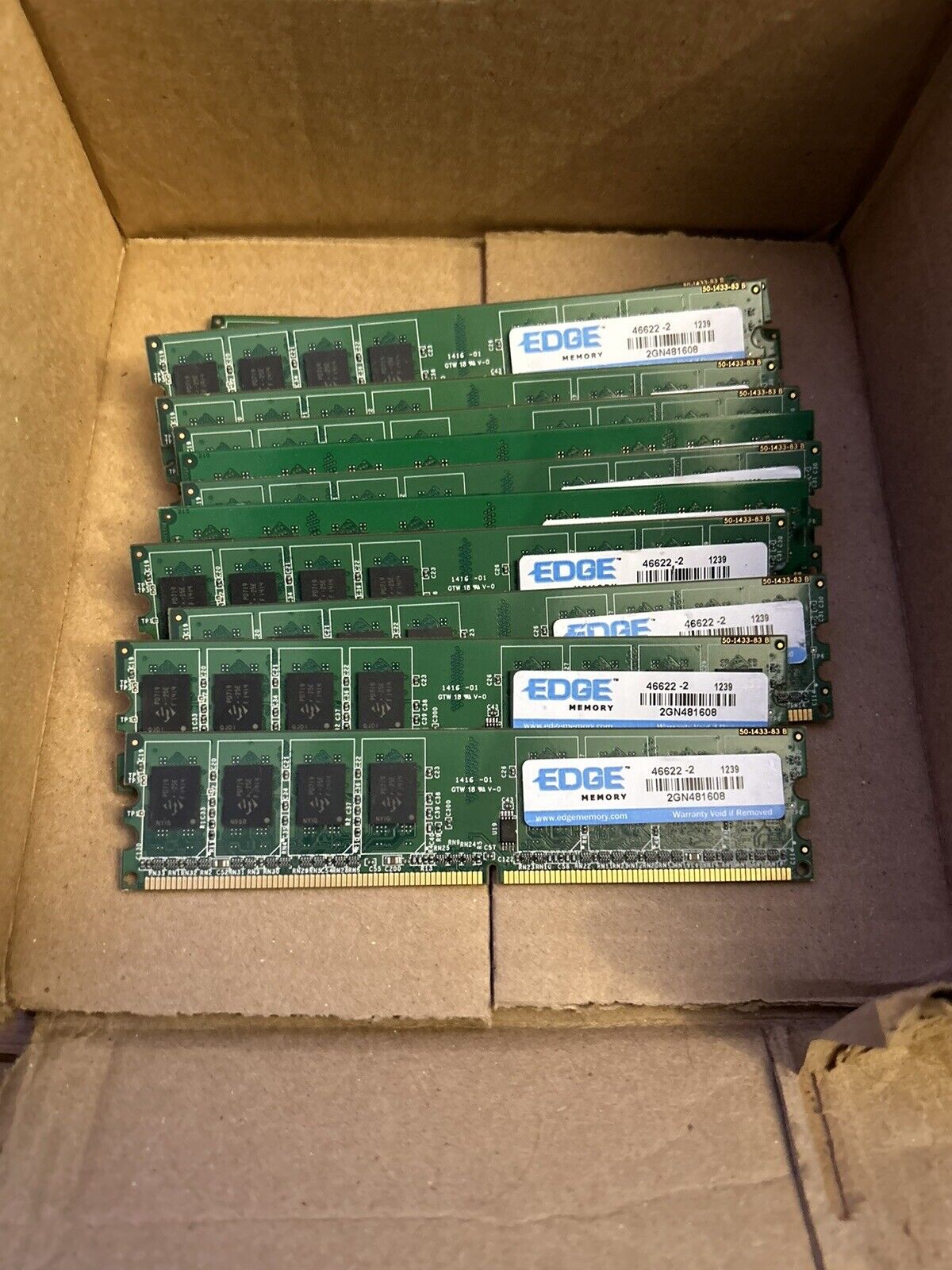 (26 GB) EDGE Memory PC2-3200 2 GB x13 DIMM DDR2 SDRAM Memory