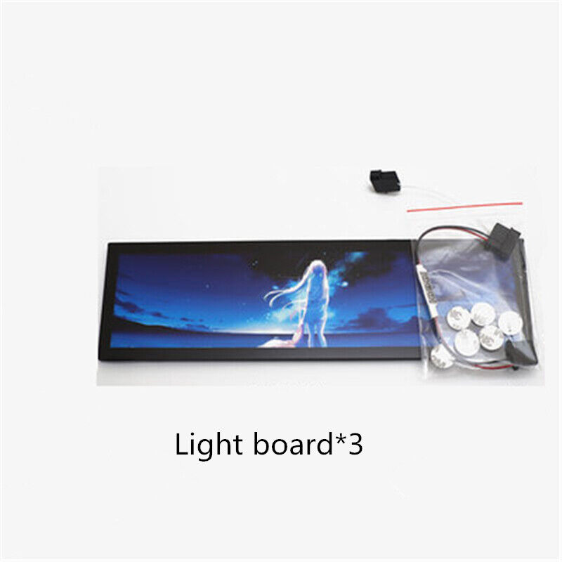DIY Anime Light Board 3pcs For ASUS TUF GT501 PC Case Custom Made Decoration New