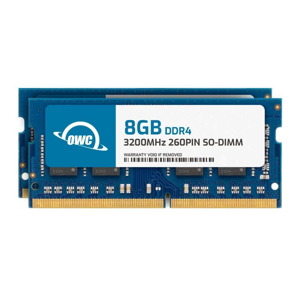 OWC 16GB (2x8GB) DDR4 3200MHz PC4-25600 Non-ECC SODIMM 260-pin RAM