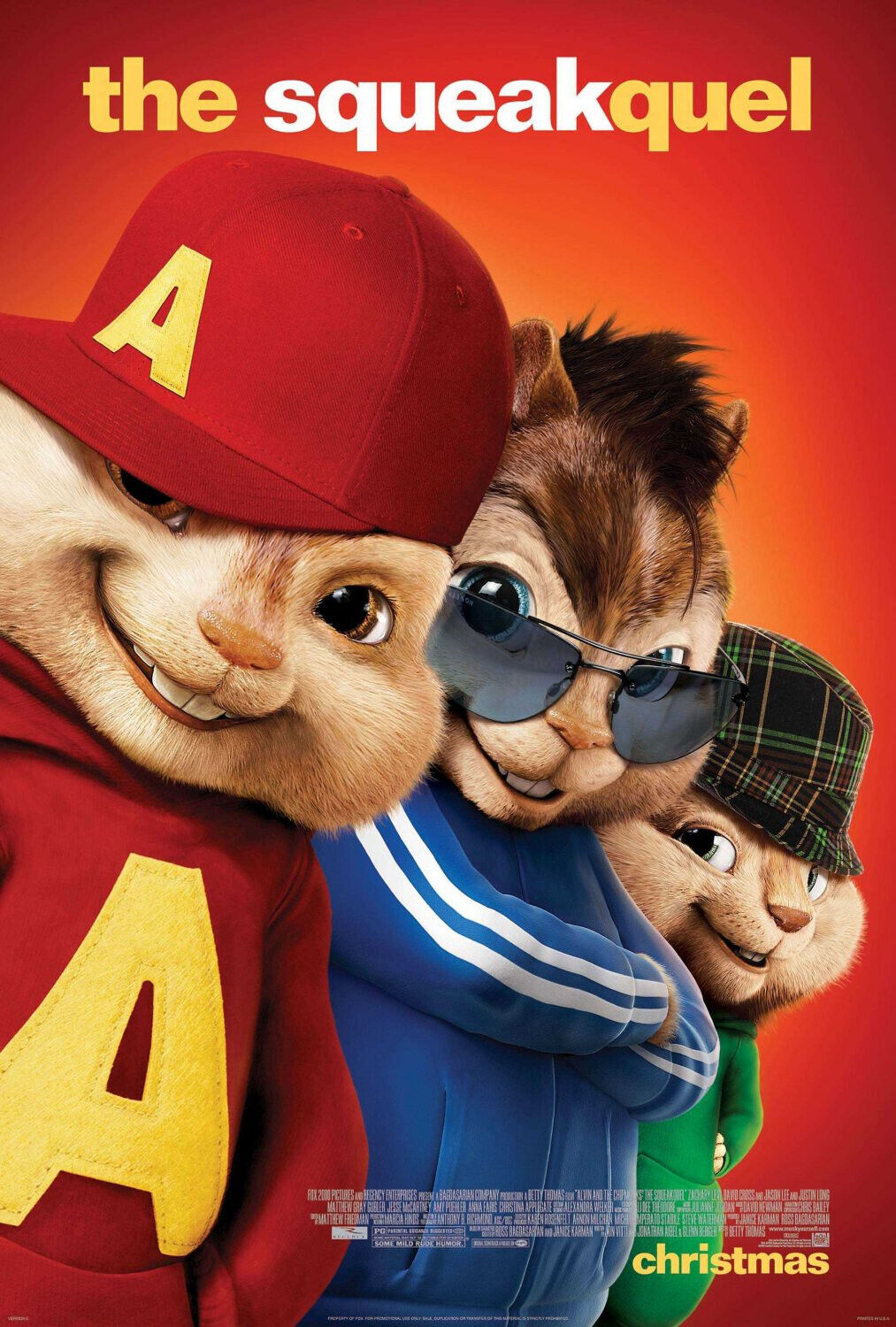 Alvin and the Chipmunks 2007 Movie DVD