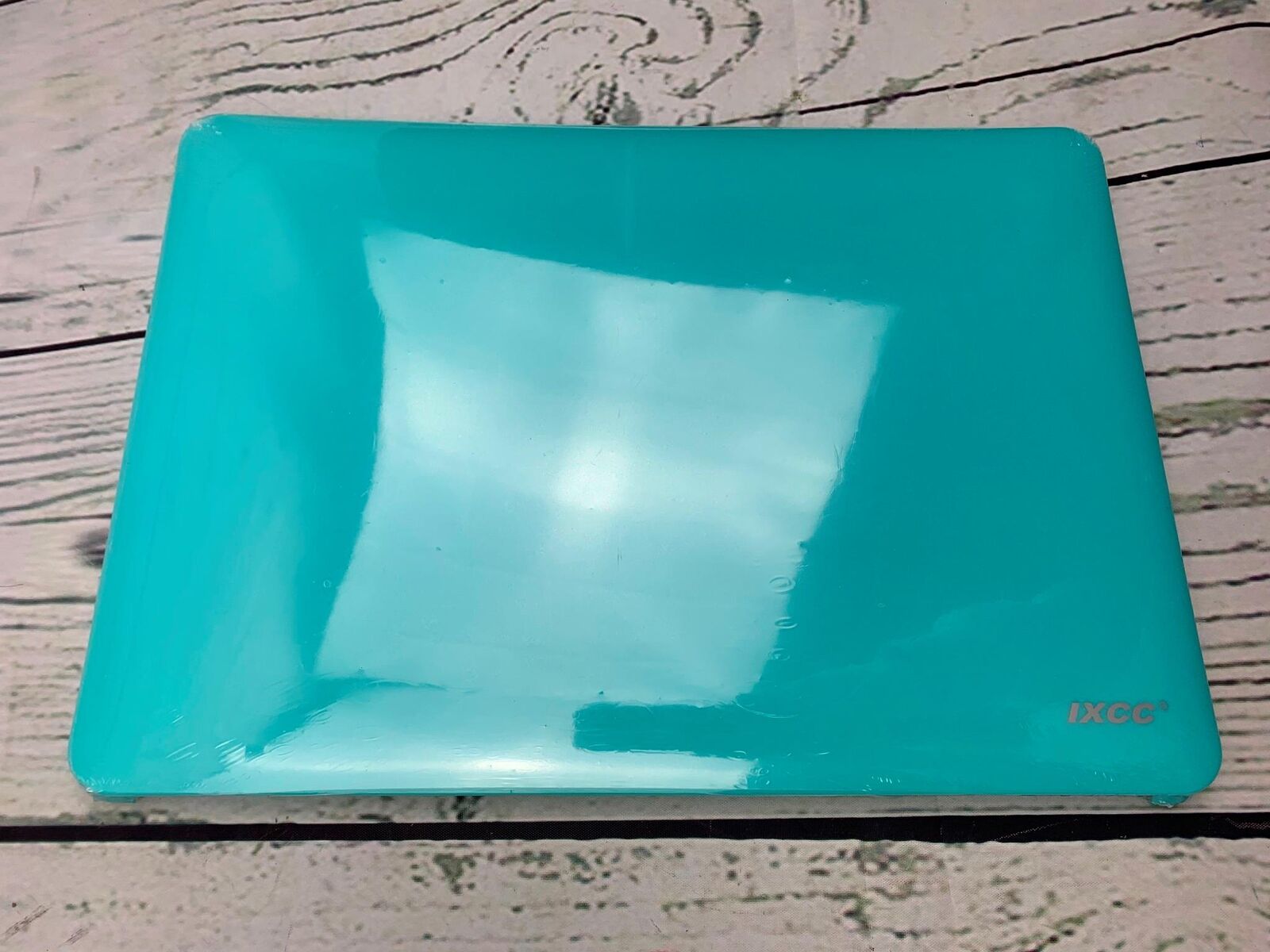 Air 13 in Case Smooth Finish Soft Touch Plastic Hard Shell 2 in 1 Tiffany Blue