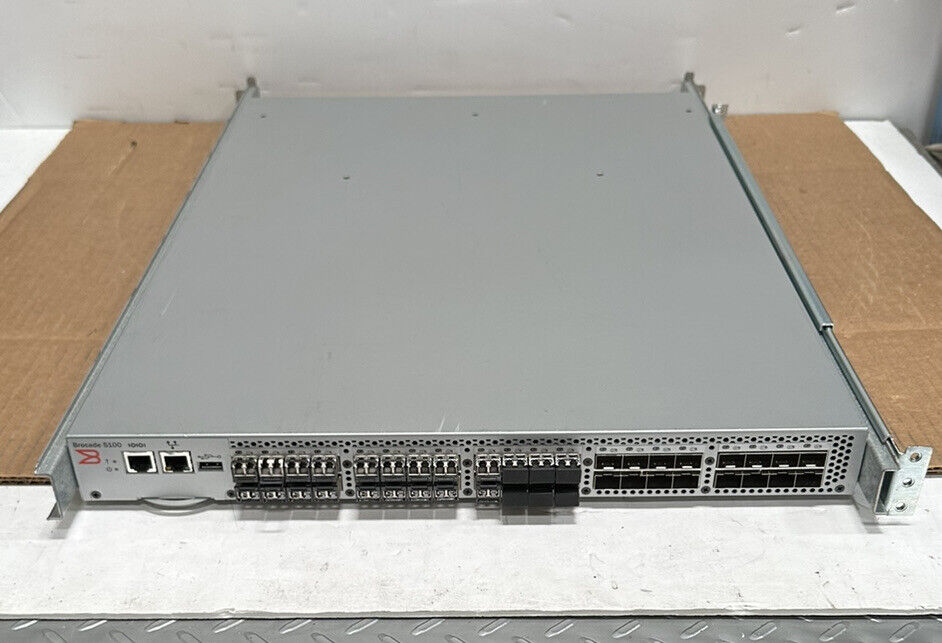 Brocade NA-5120-0004 24-active /40 port switch with Dual AC power W