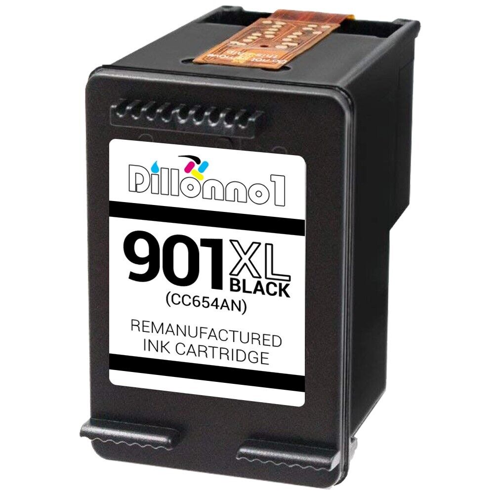 HP 901 901XL CC654AN Black Ink Cartridge 4500 J4524 J4525 J4535 J4540