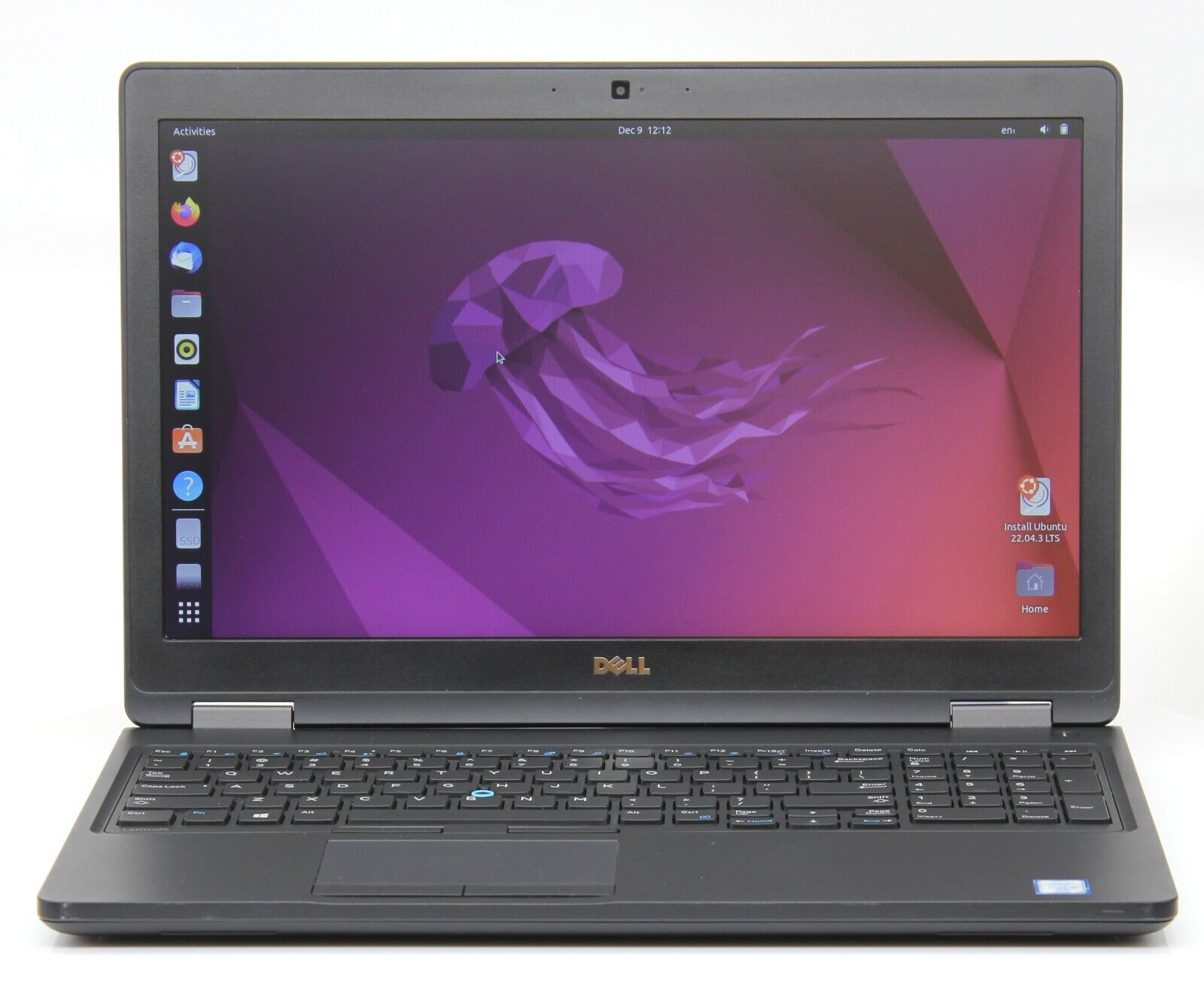 Linux Ubuntu 22.04 Laptop Computer, 2.50GHz, 500GB SSD, 16GB RAM, WiFi, Dell PC