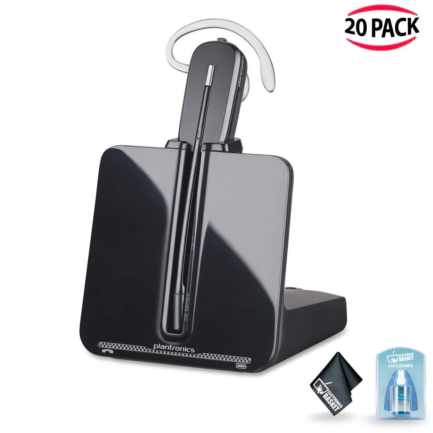 Plantronics CS540 Wireless Headset with HL10 Handset Lifter with Accessories