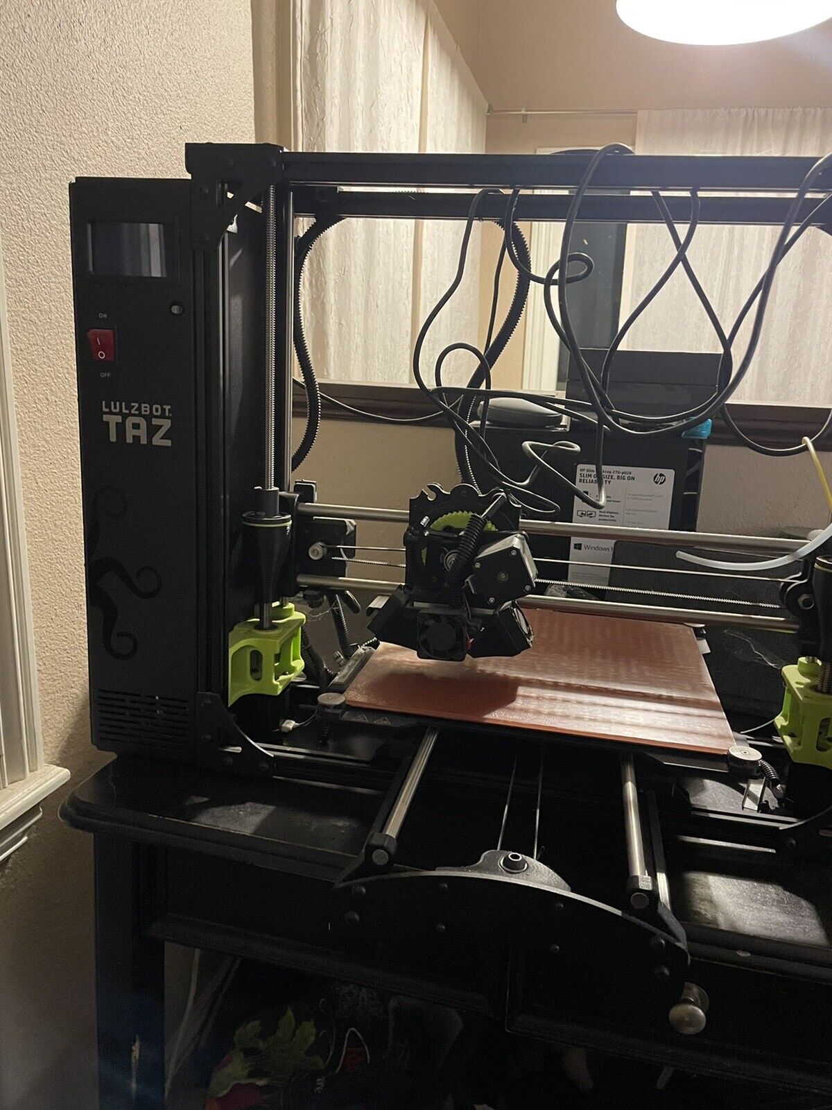 LulzBot TAZ 6 3D Printer - Black/Green (KT-PR0041NA)