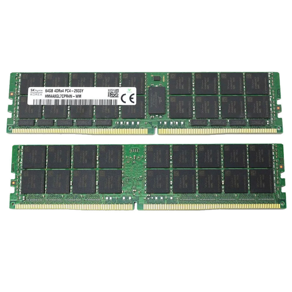 SK Hynix DDR4 64GB 2933Mhz PC4-23400 4Rx4 LRDIMM RAM 288-Pin(HMAA8GL7CPR4N-WM)
