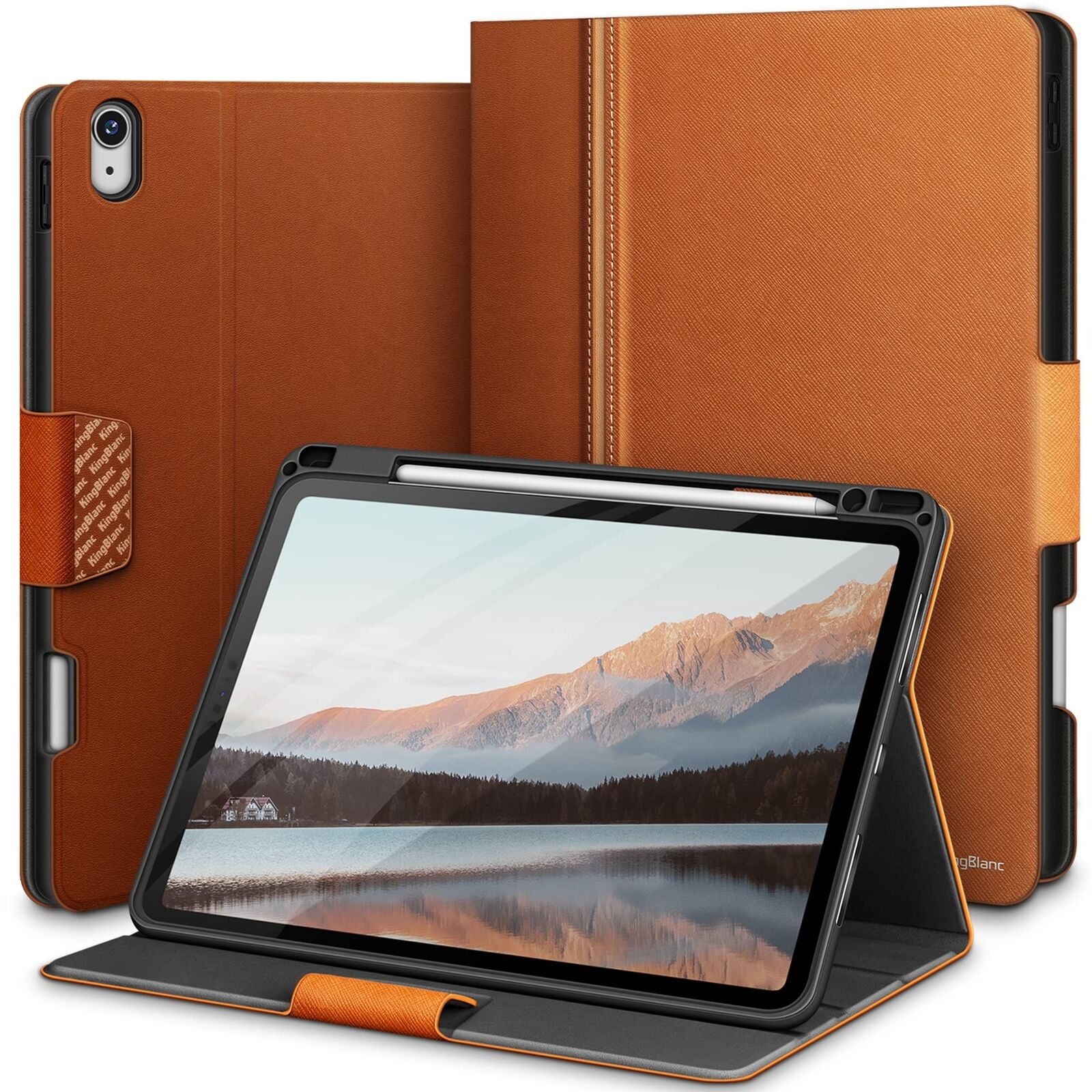 KingBlanc iPad Air 5th generation 2022/4th generation 2020 10.9 inch case, noteb