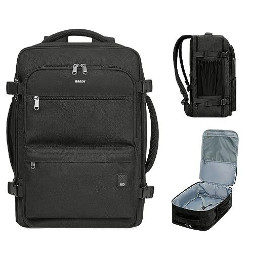 Travel Backpack For Spirit Airlines Personal Item Bag 18x14x8 with Wet Pocket...