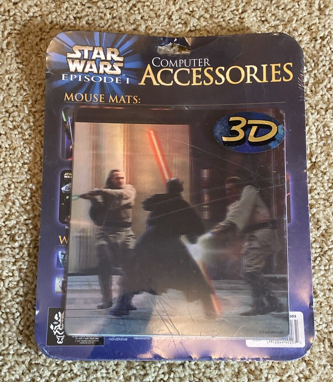 Star Wars Episode 1 Computer Mouse Pad Darth Maul 3D