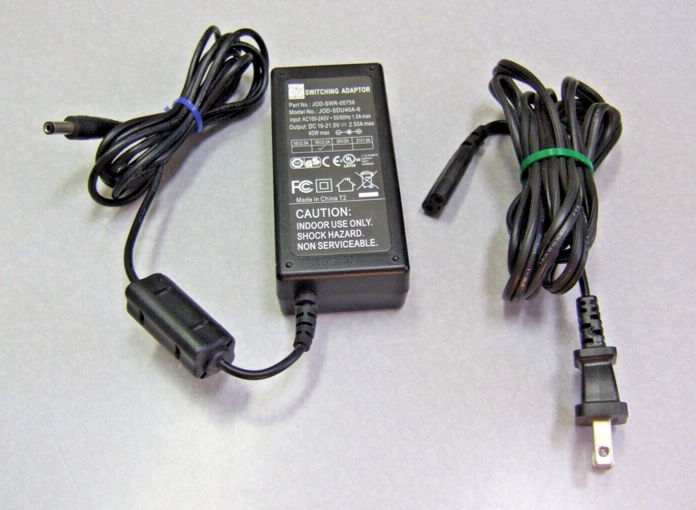 Genuine OEM Cricut Switching Power Adapter - 18V/2A - JOD-SDU40A-6
