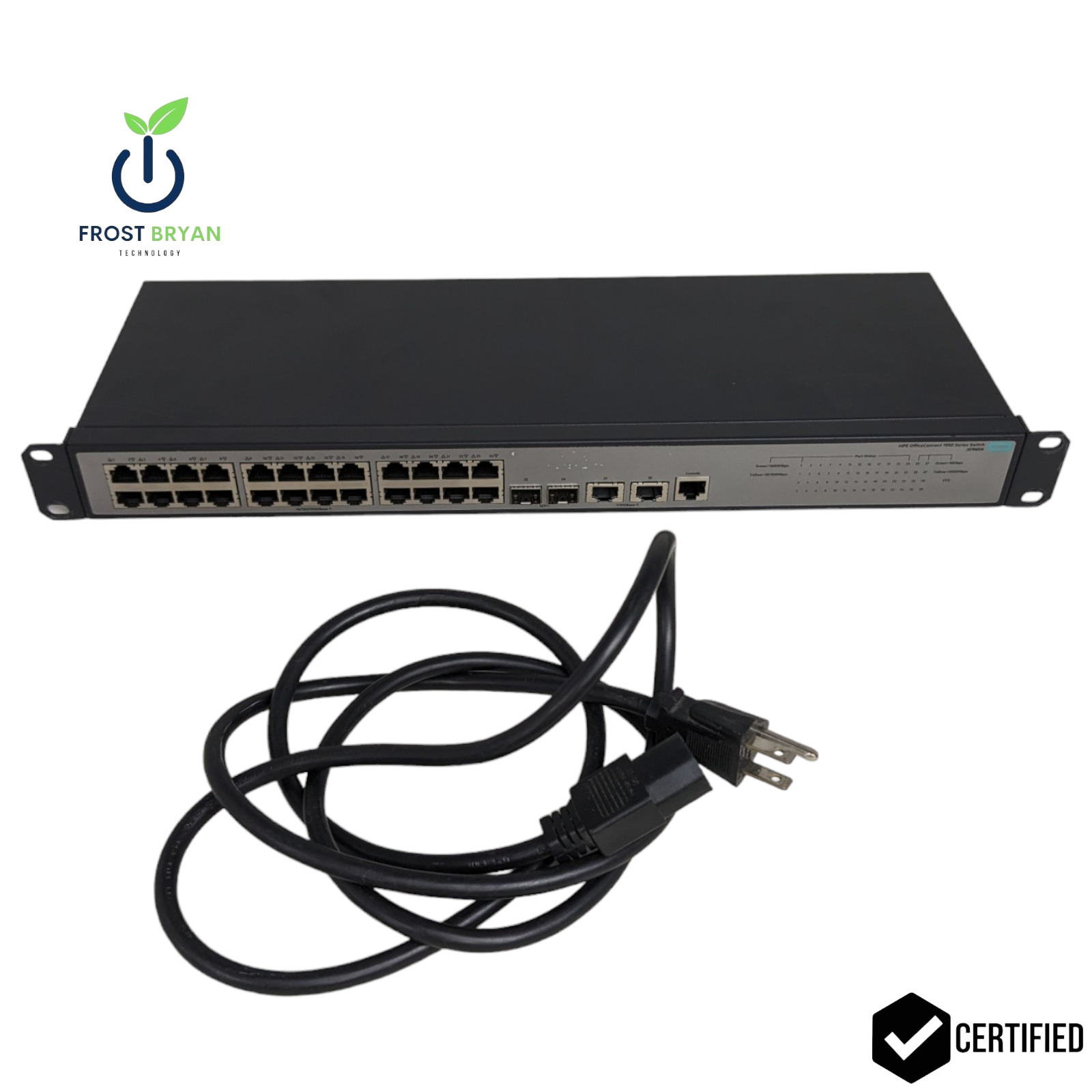 HP JG960A OfficeConnect HP 1950 Series 24-Port + 2SFP & 2XGT Network Switch