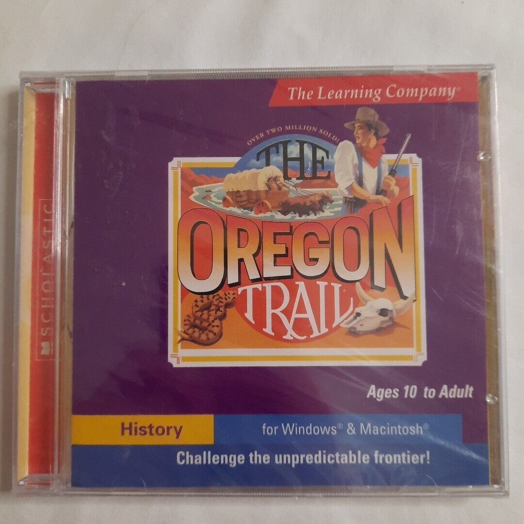 New The Oregon Trail Scholastic History Game Windows And Mac 