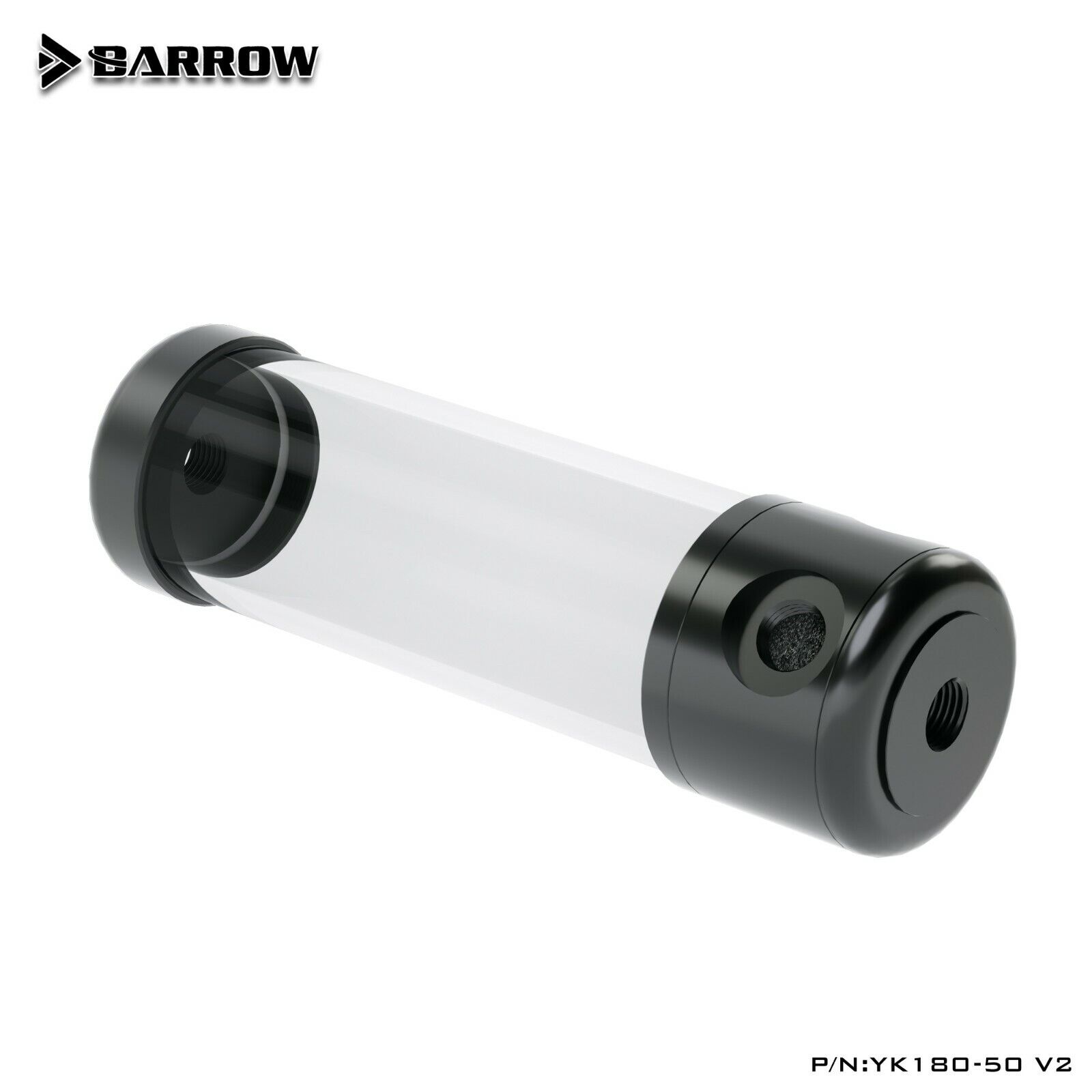 Barrow 130mm 180mm 230mm 280mm Acrylic Clear Tube Reservoir for Water Cooling