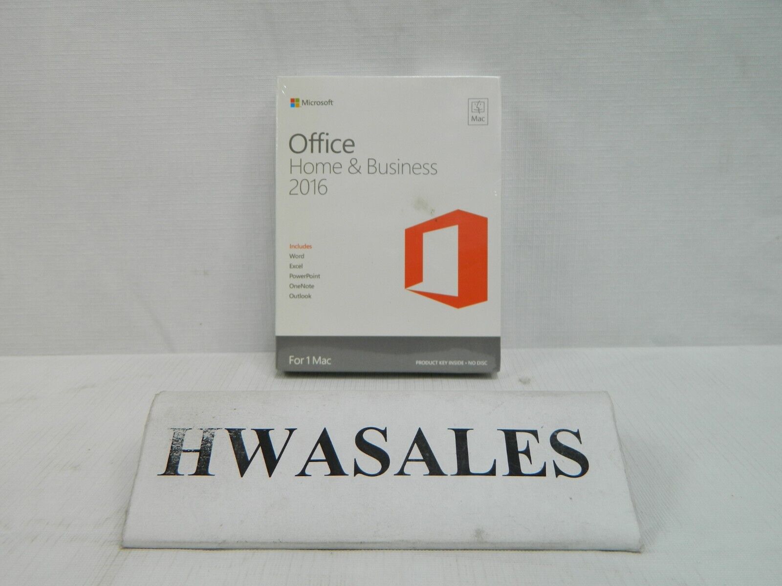 Microsoft Office Home & Business 2016 Software for 1 MAC Medialess NEW W6F-00501