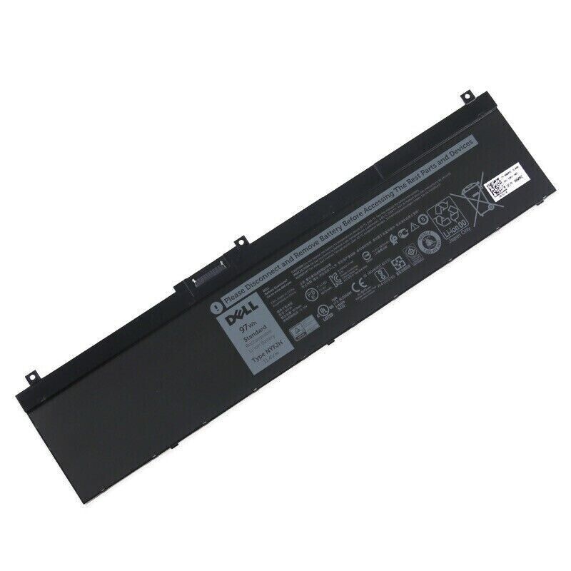 NEW OEM 97WH NYFJH Battery For Dell Precision 7530 7730 7540 7740 0VRX0J 6-Cell
