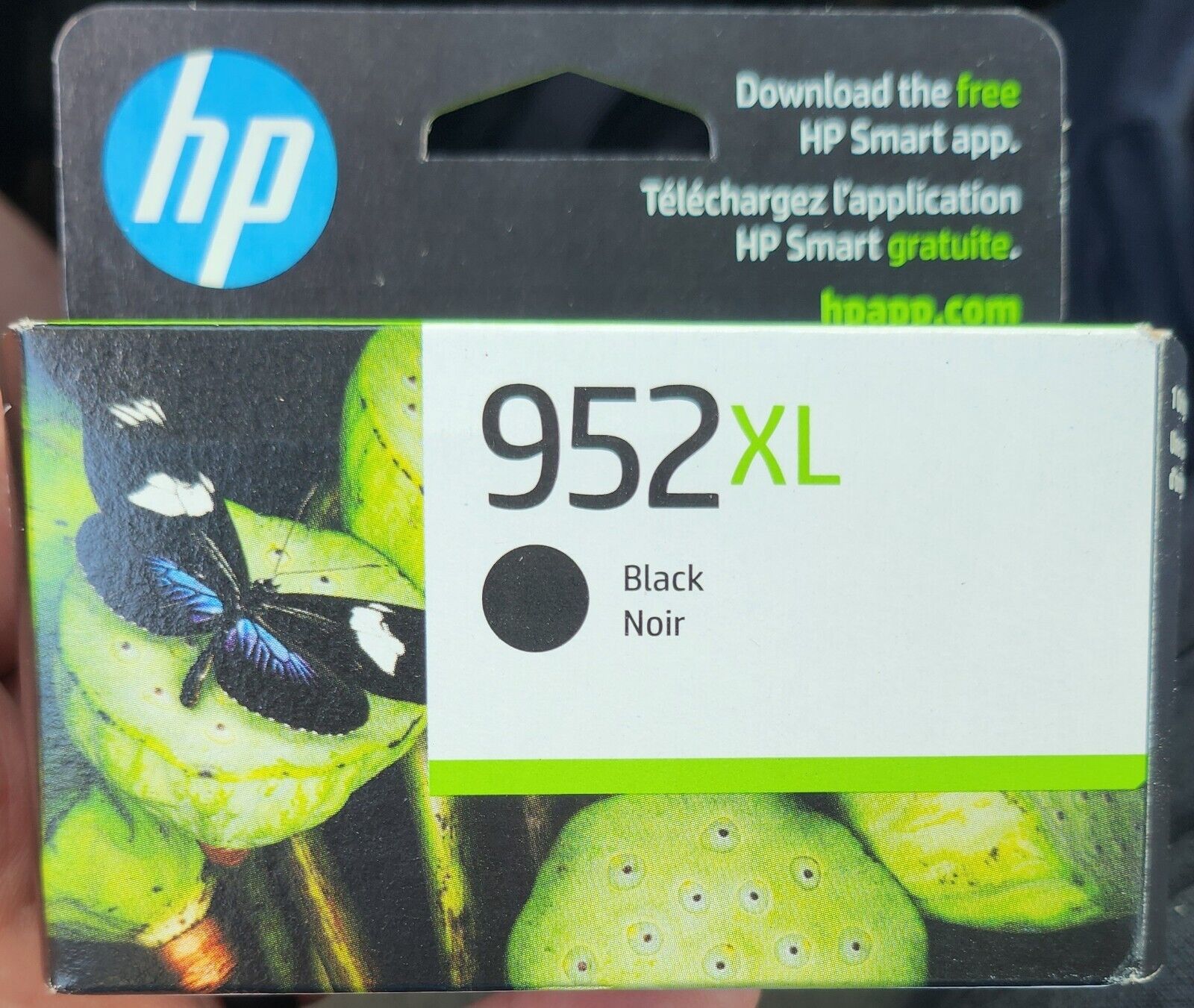 NEW Genuine HP 952XL High Yield Black Ink F6U19AN FACTORY SEALED EXP: 11 / 2025