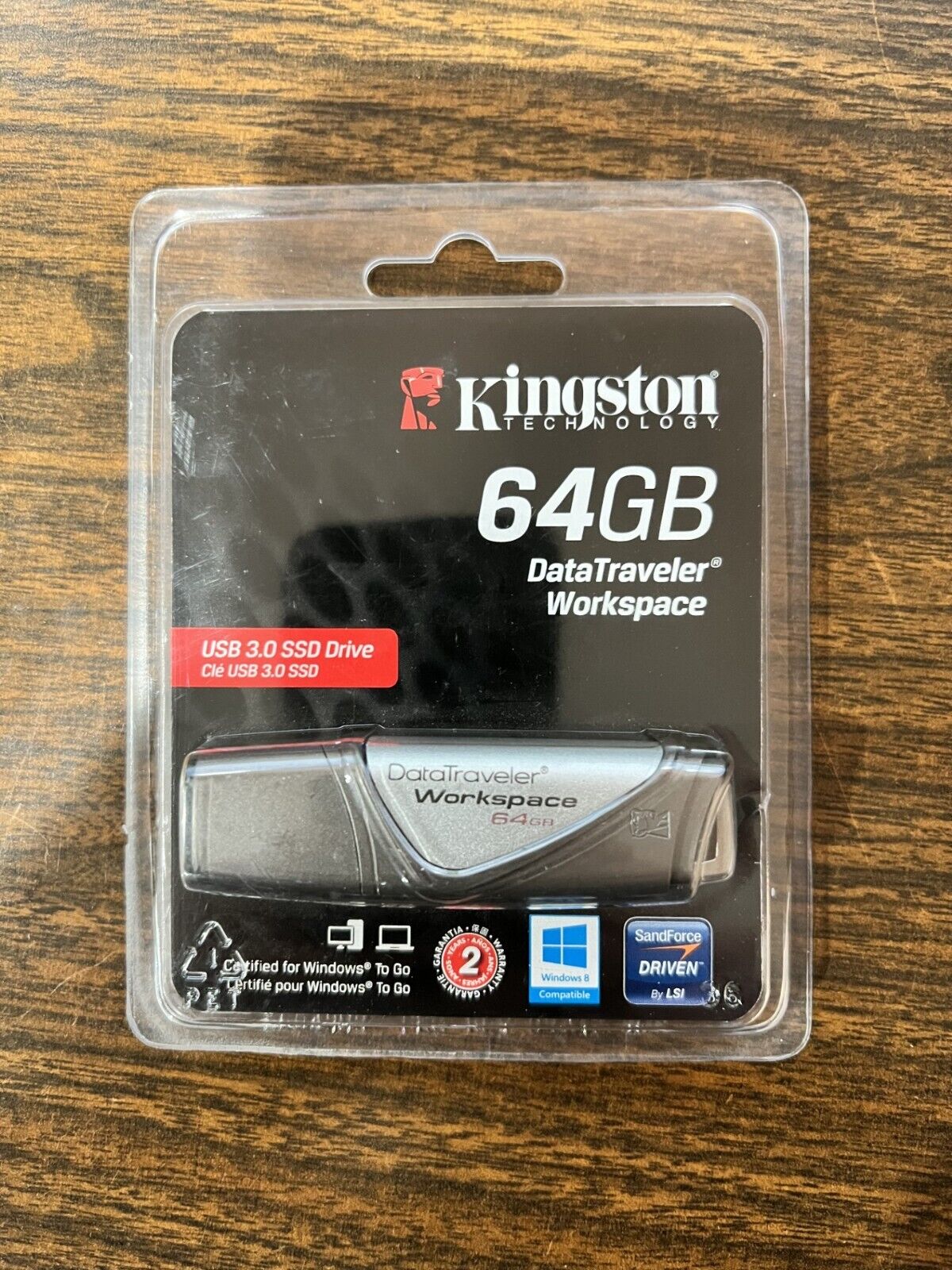 Brand New Kingston DataTraveler Workspace 64GB Drive.