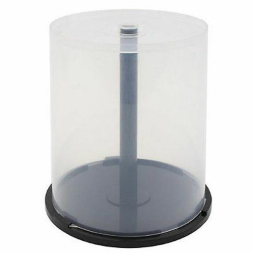 2 (Two) empty Cake Box Spindle 100 Disc CD DVD BLURAY Storage Case 