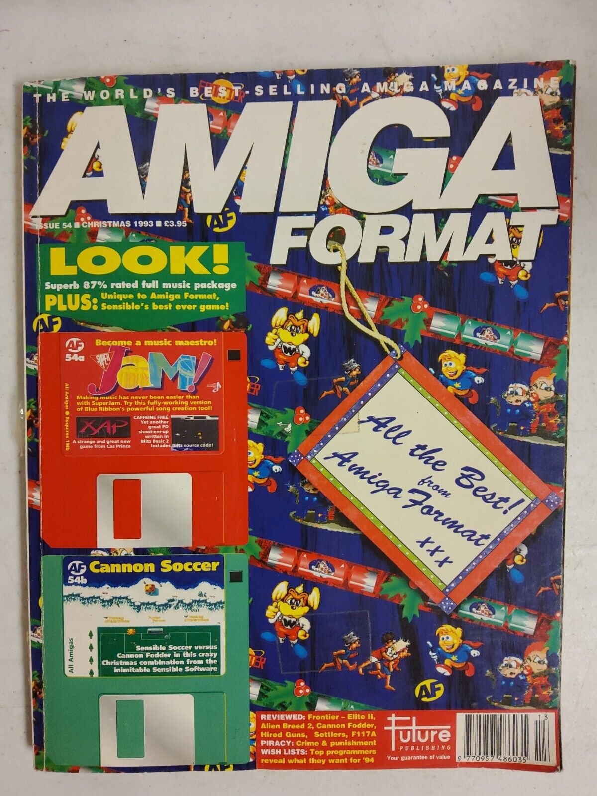 AMIGA FORMAT MAGAZINE ISSUE 54 December 1993