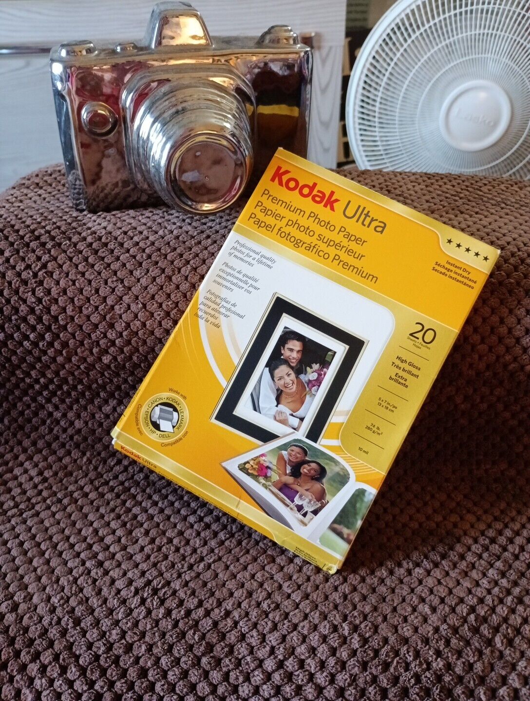 Kodak Ultra Premium Photo Paper 5x7, High Gloss, 9 Sheets Only