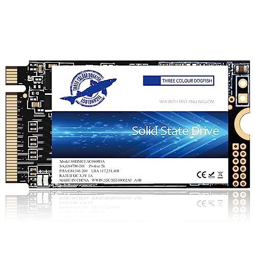 Dogfish M.2 2242 SSD 256GB NVMe PCIe Gen3 x 4 Internal Solid State Drive3D NA...