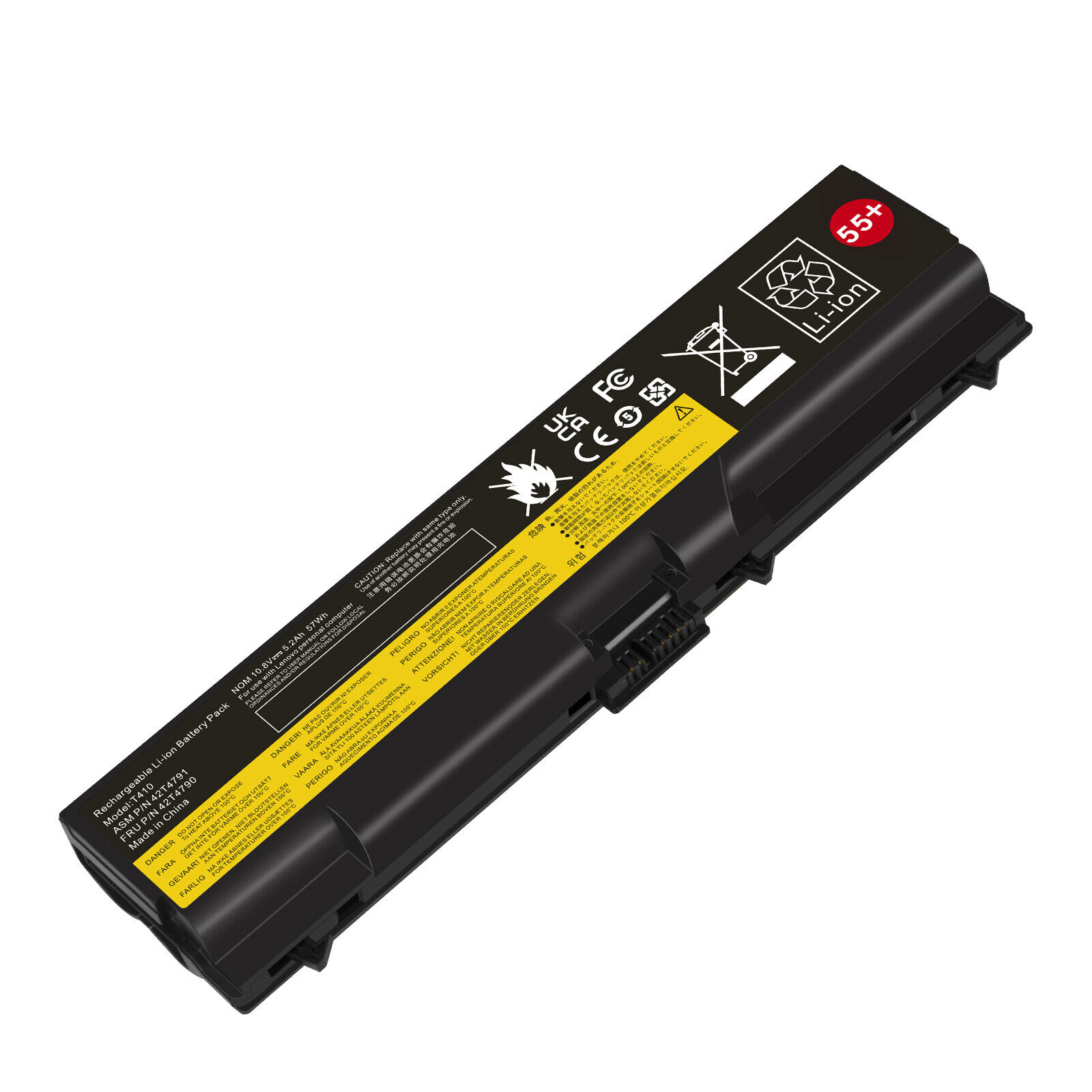 Battery for Lenovo ThinkPad T410 T420 T510 T520 SL410 SL510 E420 E425 E520 6/9Ce