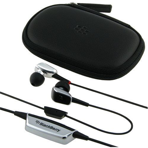 Original OEM Blackberry 3.5mm Premium Multimedia HD Stereo Headset Case