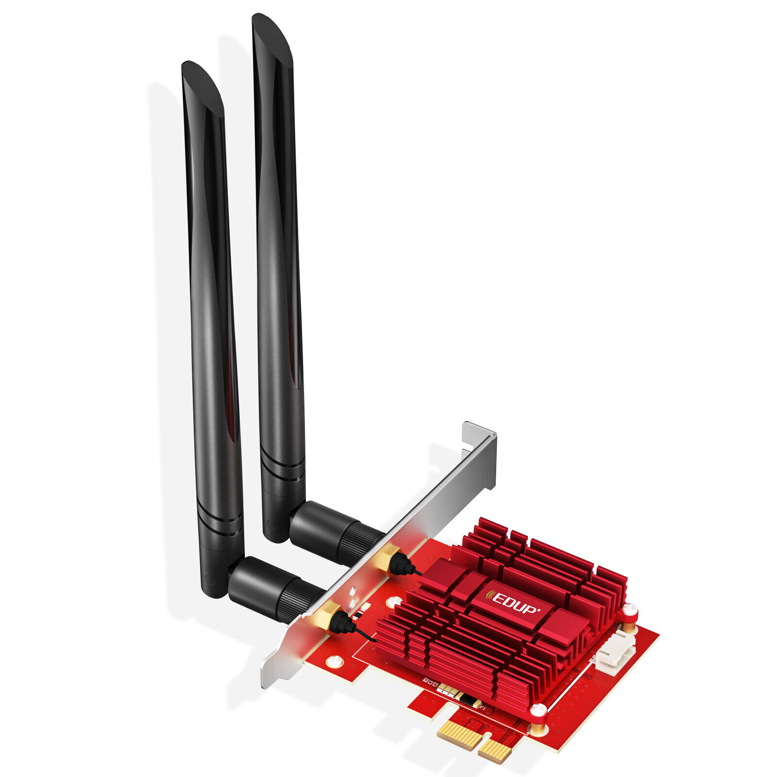 Red 3000Mbps Wifi 6 AX200 PCI-E Wifi Card Adapter Bluetooth 5.1 EP-9636G for PC
