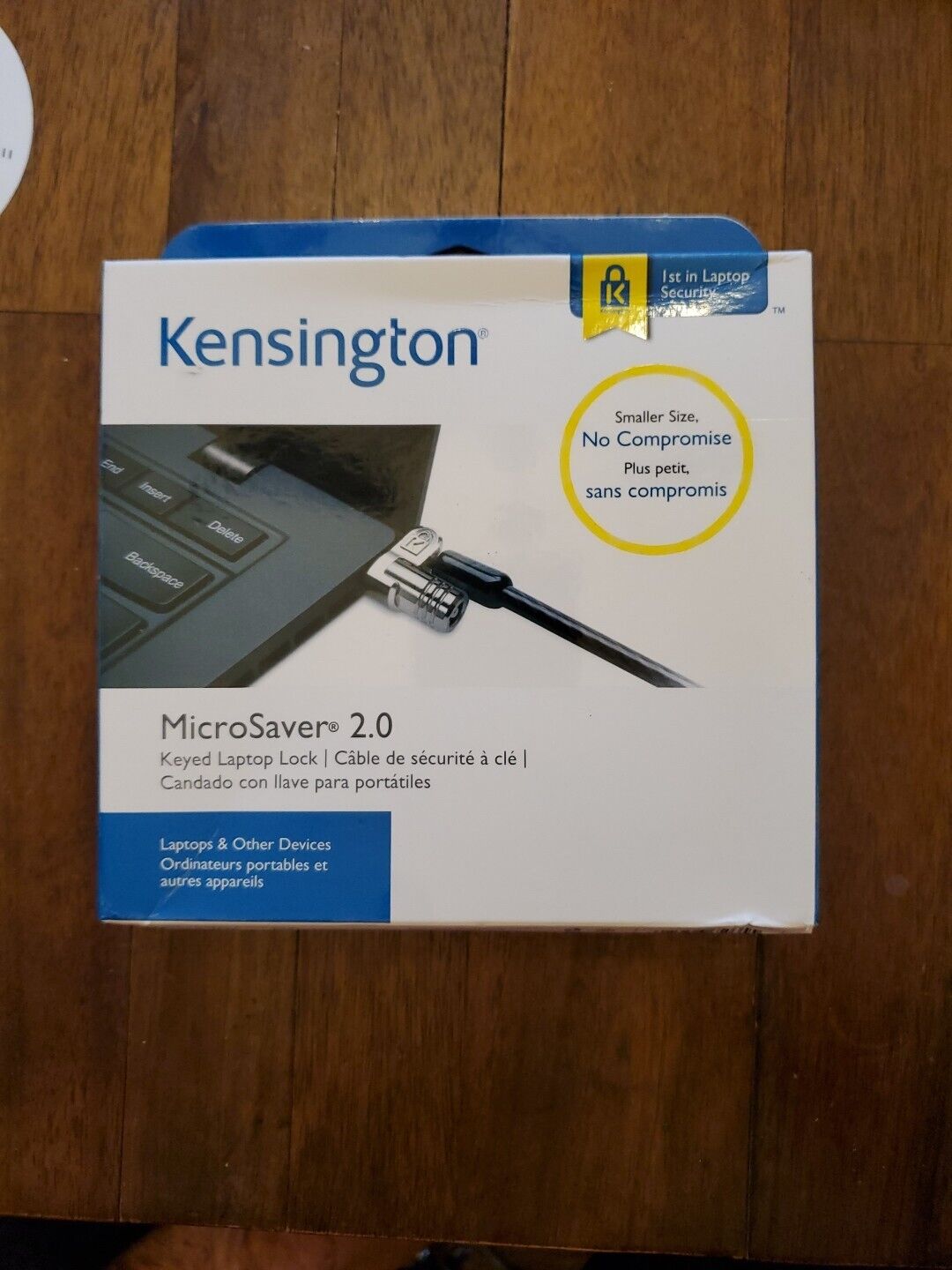 Kensington Microsaver 2.0 Keyed Laptop Lock