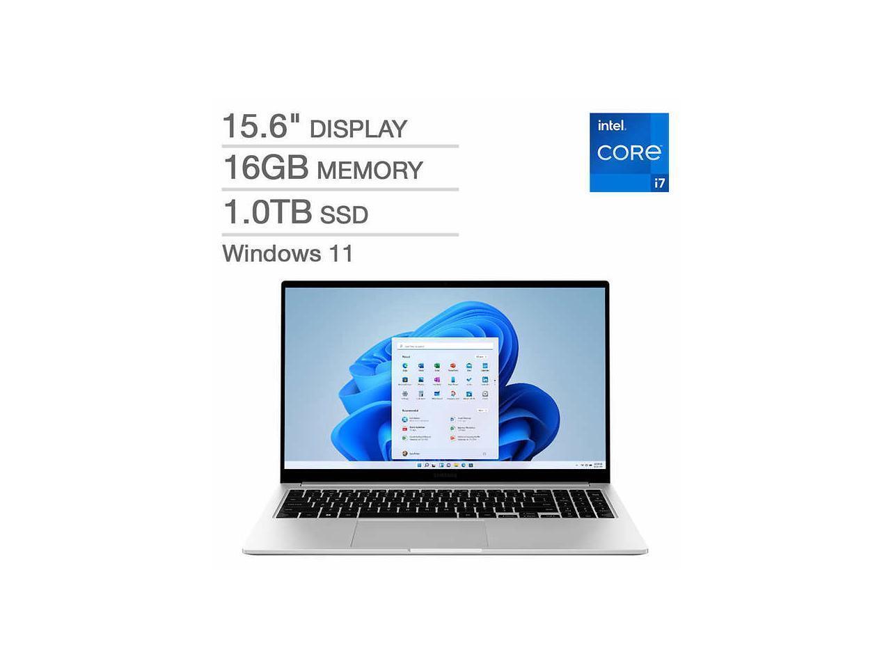 SAMSUNG Galaxy Book 3 Laptop Intel Core i7-1355U 3.70GHz 16GB Memory 1TB SSD