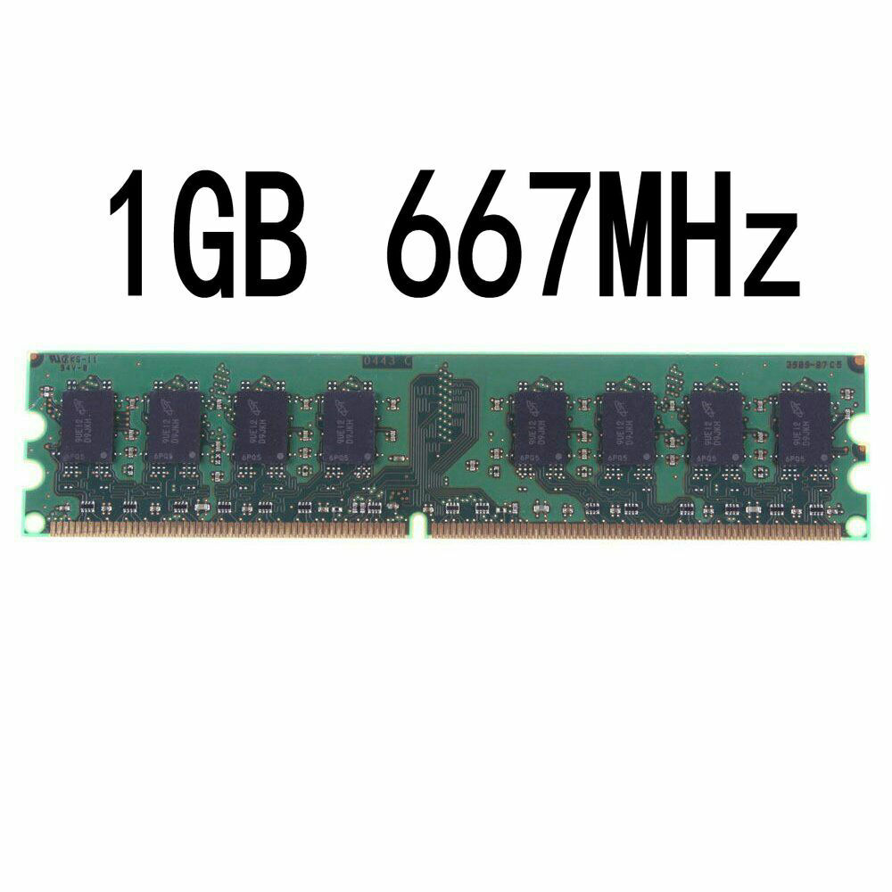 Elpida 16GB 8GB 4GB 2GB 1GB PC2-5300U DDR2 667MHz 240Pin DIMM Memory RAM LOT AB