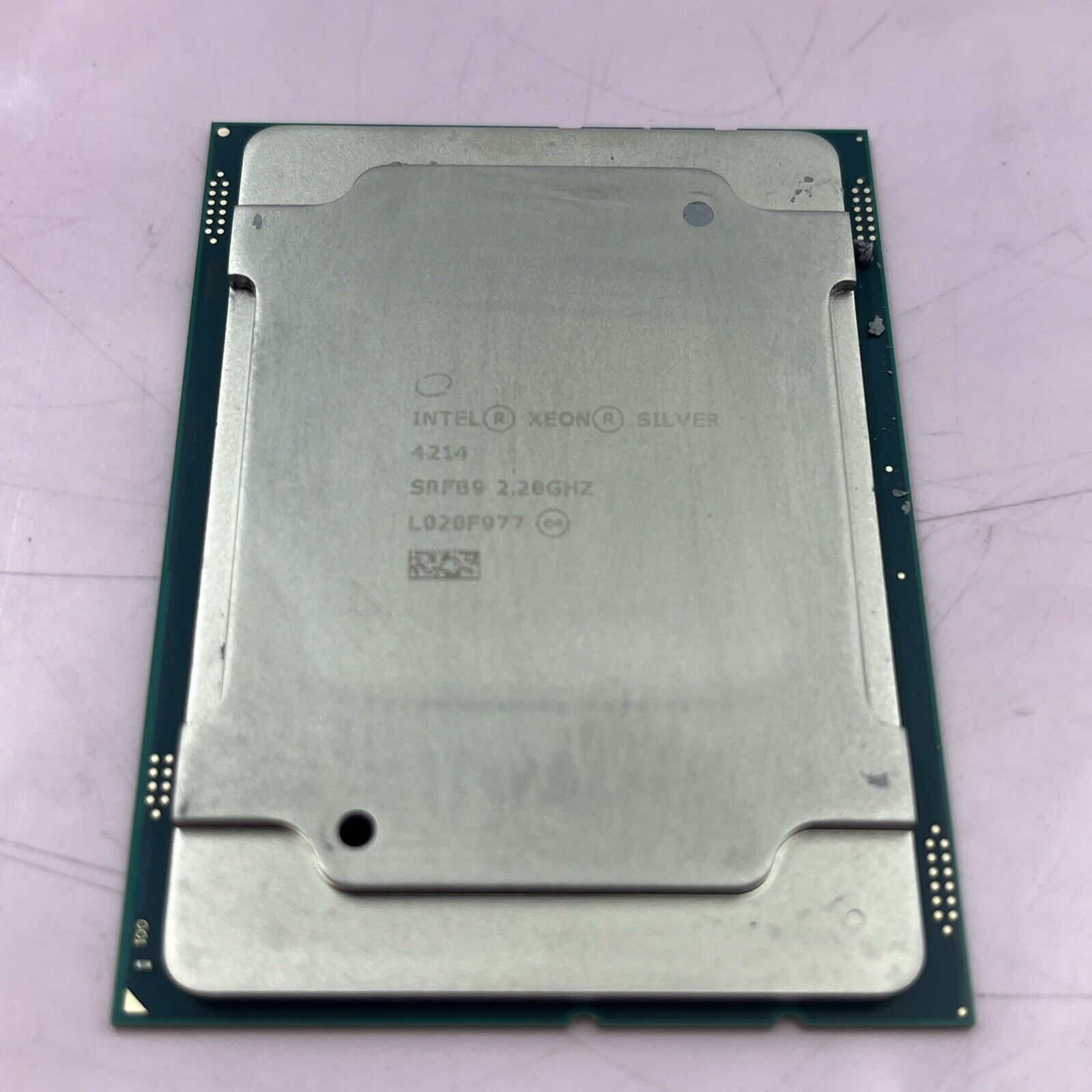 Intel 12-Core Xeon Silver 4214 2.2GHz CPU Processor SRFB9. #25