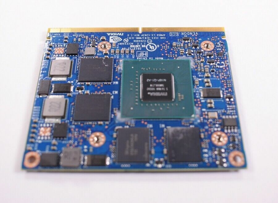 Genuine HP ZBOOK 15 G3 NVIDIA Quadro M1000M 2 GB Video Card 848261-001 LS-C393P