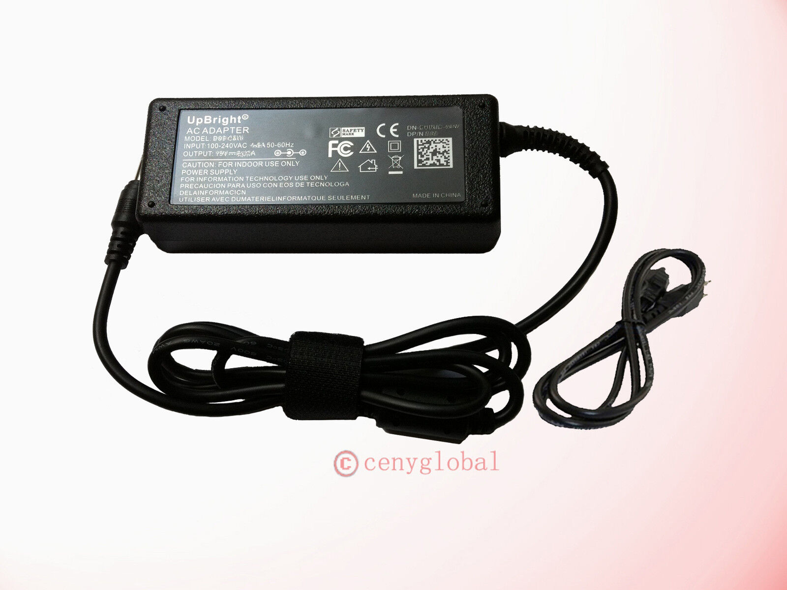 AC Adapter For Samsung SyncMaster P2570 P2770H LCD Monitor Power Supply Cord NEW