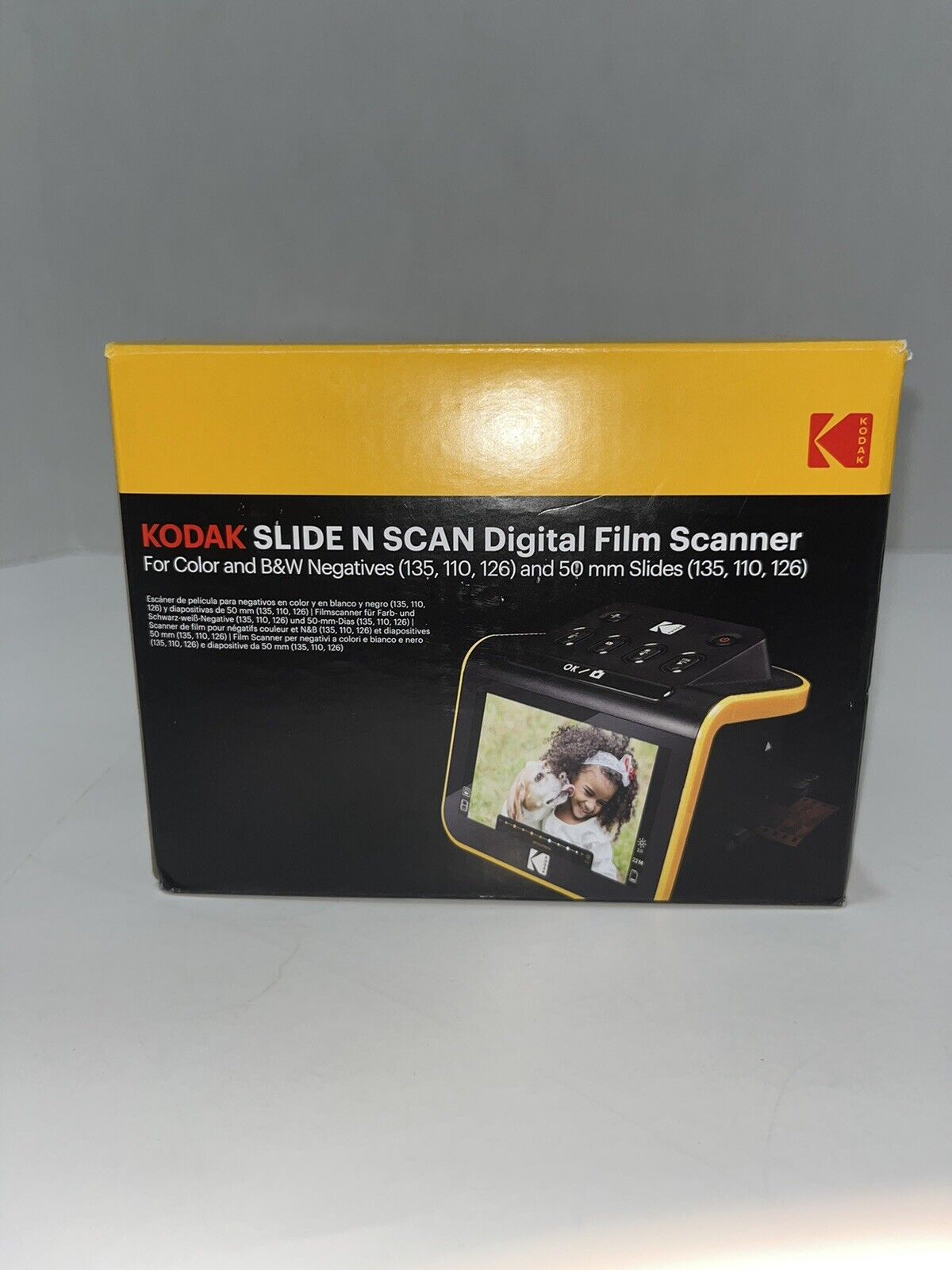 Kodak Slide N Scan Digital Film Scanner for Color/B&W Negatives - Used once
