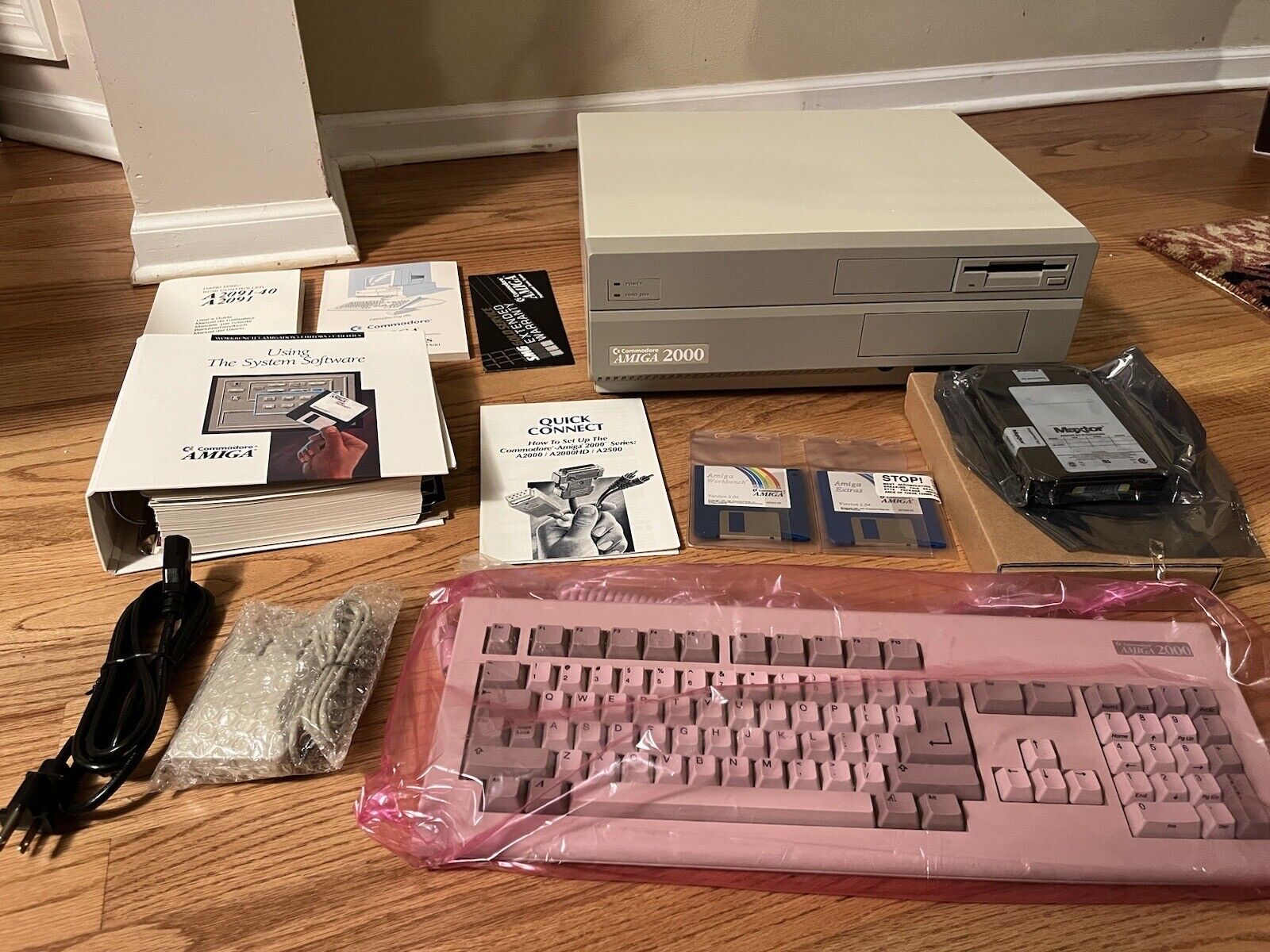 Vintage Commodore AMIGA A2000 Computer System - NEW OPEN BOX -Original Packaging