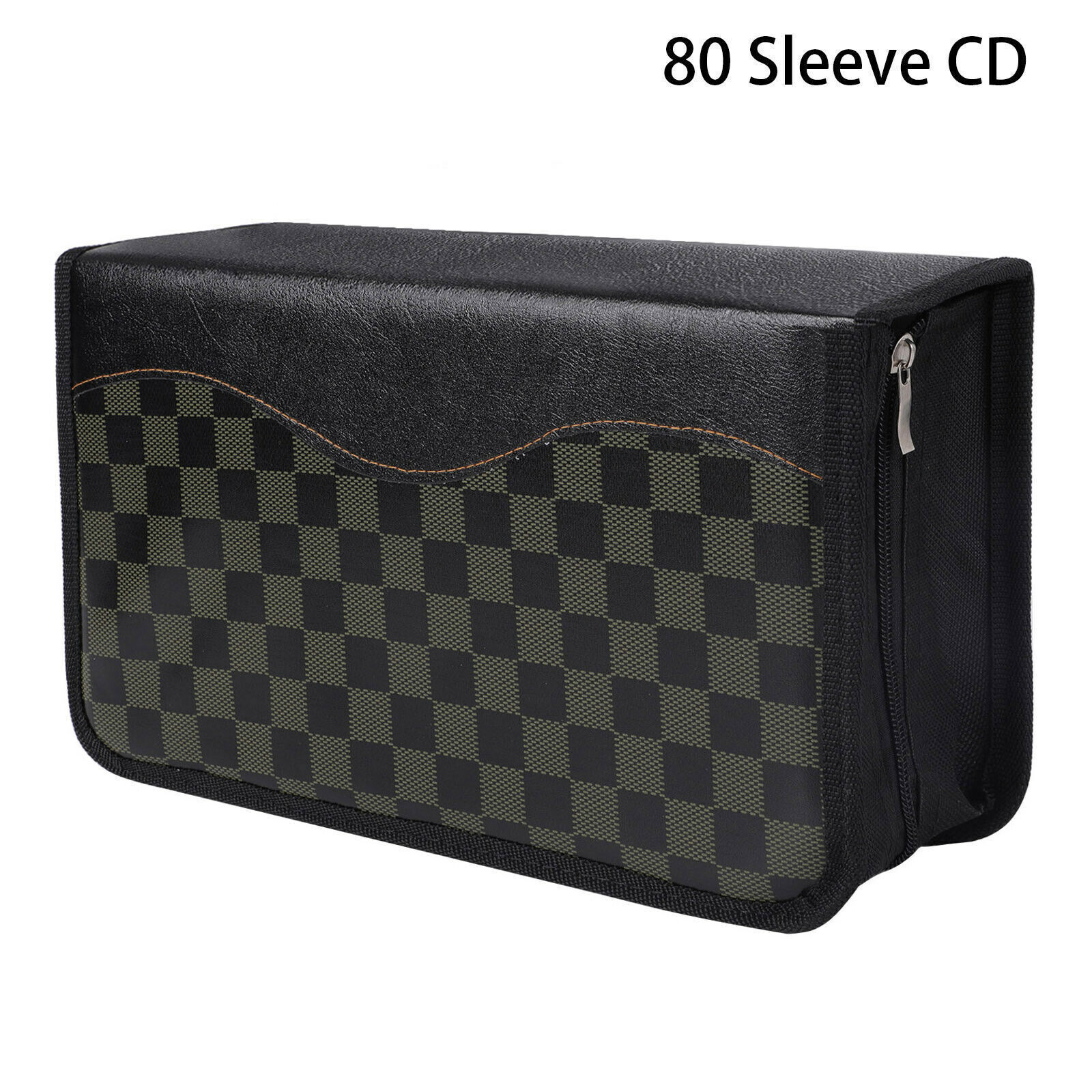 80 Sleeve CD DVD Blu Ray Disc Carry Case Bag Holder Wallet Storage Ring Binder