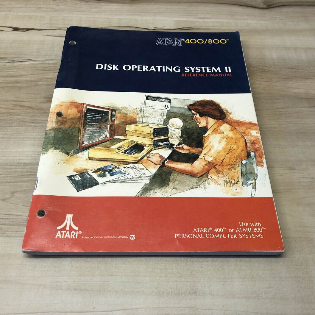 DISK OPERATING SYSTEM II : Original ATARI 400/800 Computer Cartridge Manual