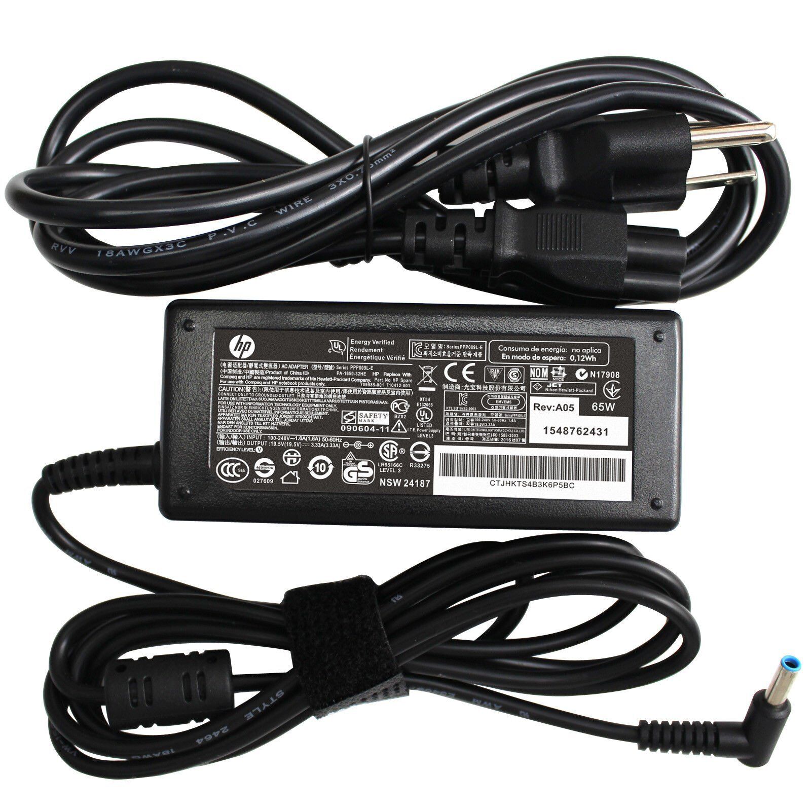 Genuine 65W Adapter Charger For HP 710412-001 709985-001 PPP009C 4.5*3.0MM