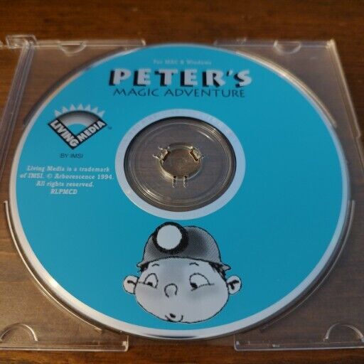 PETER\'S MAGIC ADVENTURE PC MAC CD GAME DISC ONLY 