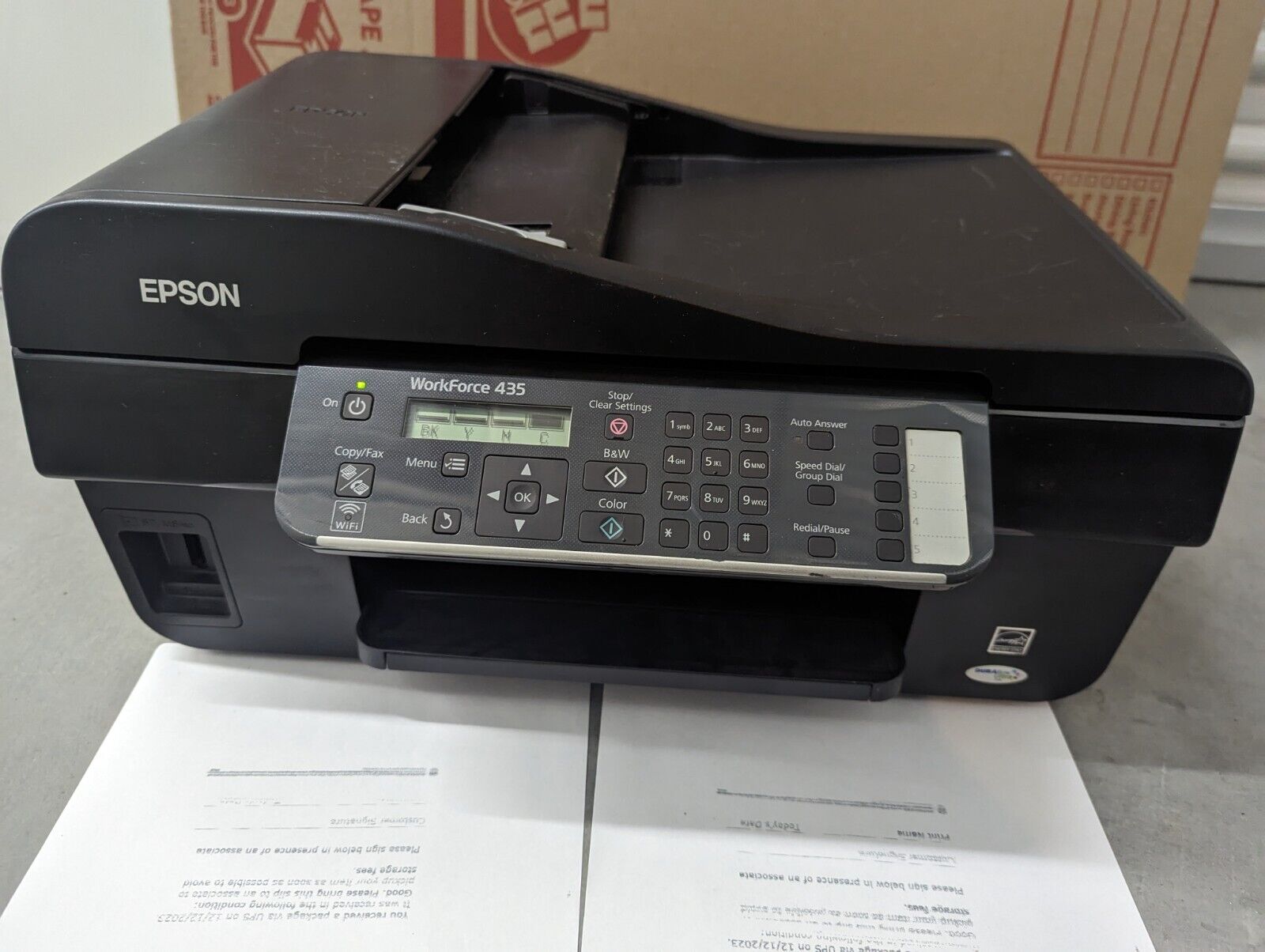 (Read) Epson WF-435 Workforce 435 All-In-One Inkjet Printer