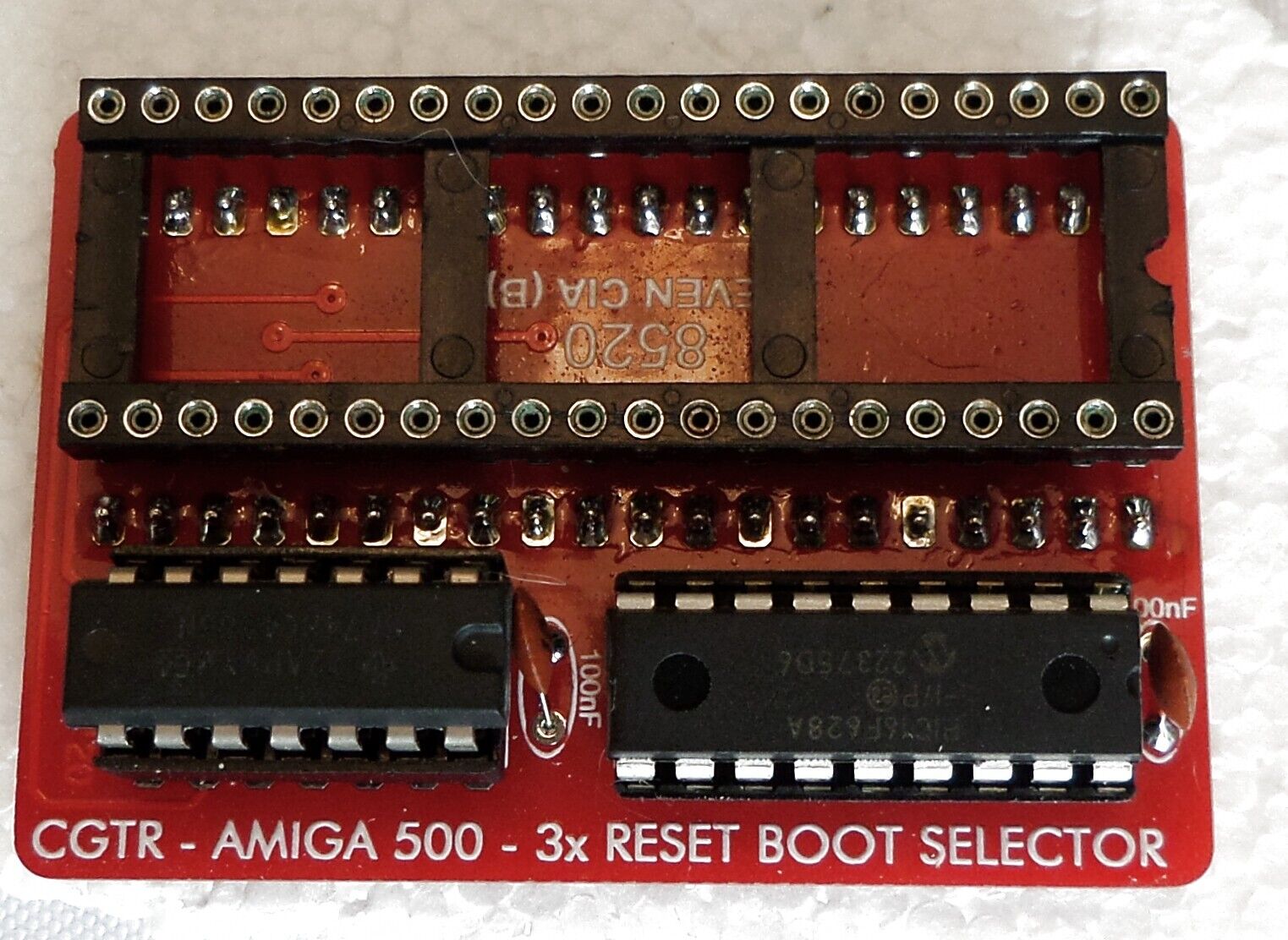 Commodore Amiga A500/A2000 DF0: = »   DF1: Boot Switch
