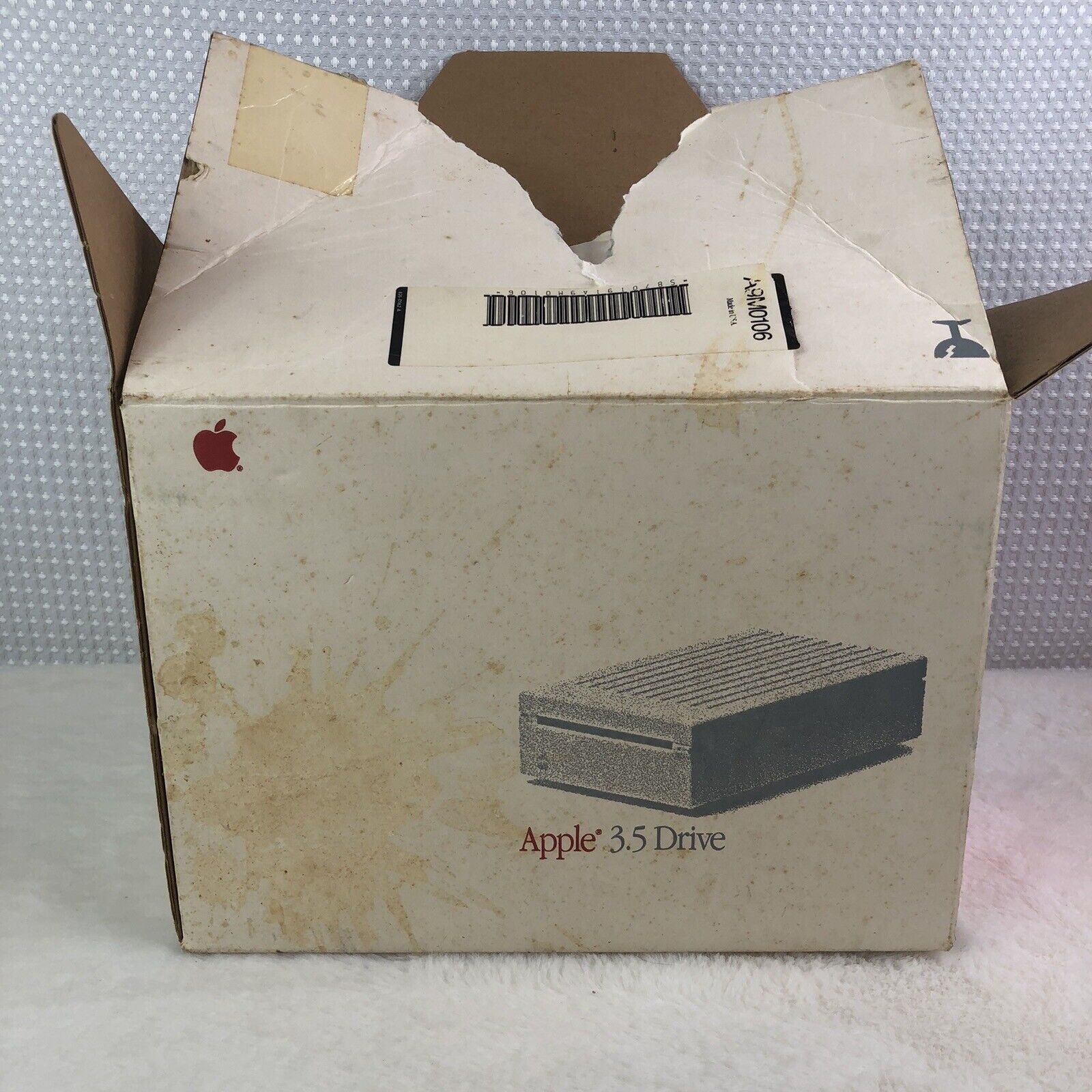 Vintage Apple 3.5 Floppy Disk Drive ***BOX ONLY***READ/See Pictures