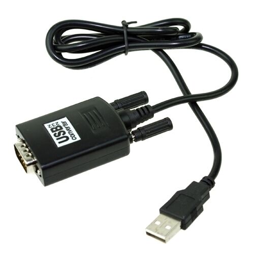  USB 2.0 to RS232 RS-232 Serial  PL2303 Cable Adapter Converter for Win 7 8 MAC 
