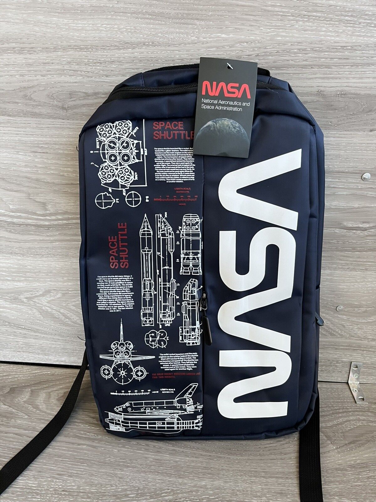 NASA Laptop Backpack  Brand New With Tags