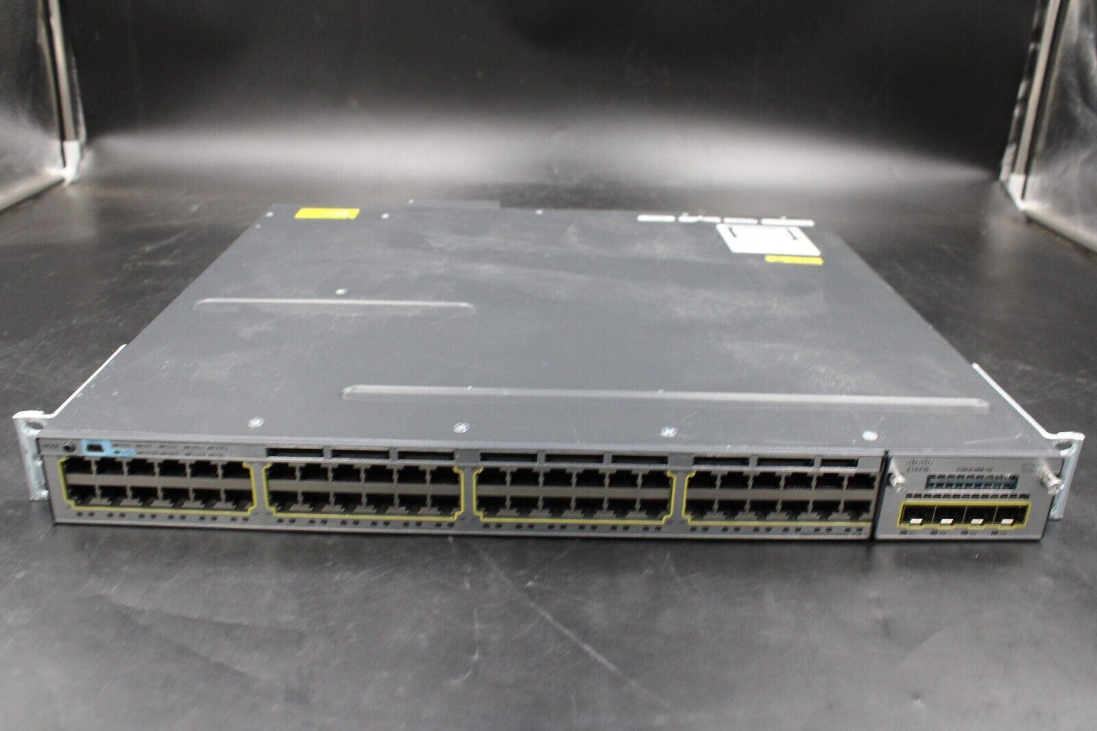 Cisco Catalyst WS-C3750X-48PF-S 48-Port Gigabit Network Switch With 1G Module