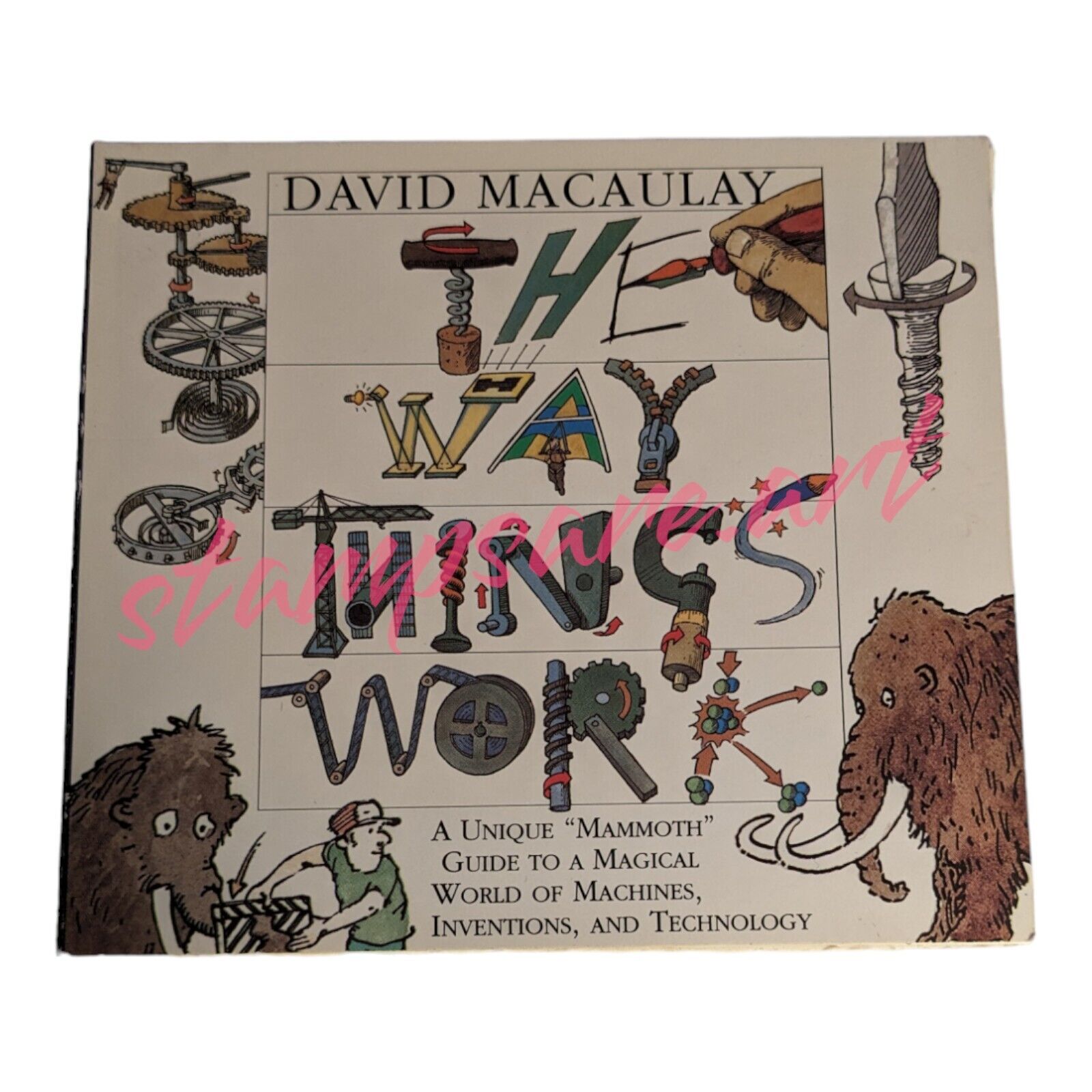 Vintage David Macaulay The Way Things Work CD-ROM IBM Or PC Compatible 1994 Rare