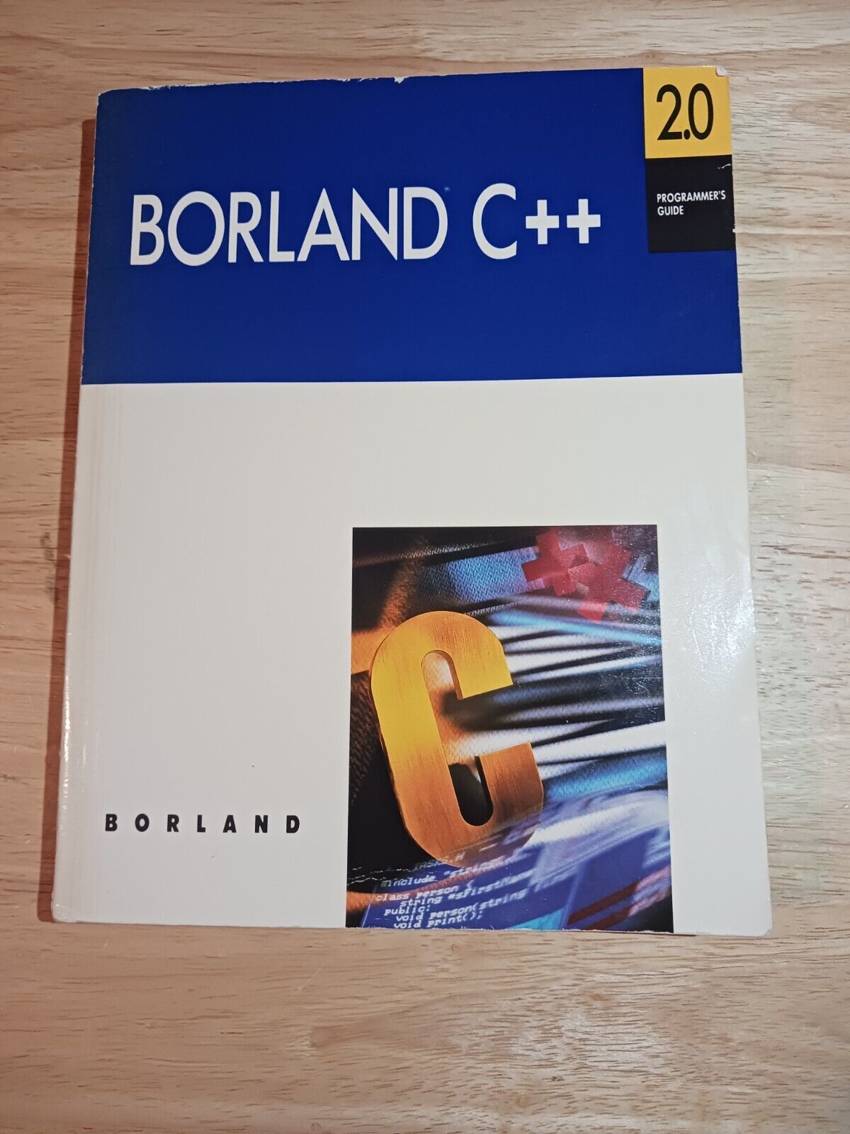 BORLAND C++ 2.0 for DOS Programmer\'s Guide Manual GOOD