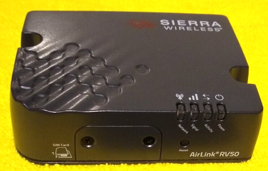Sierra Wireless Airlink RV50 Industrial LTE Router Gateway 1102555 DC RV09 VG